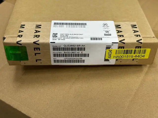 Alt view image 2 of 6 - Qlogic QLE2692 Fibre Channel Host Bus Adapter QLE2692-SR-AK