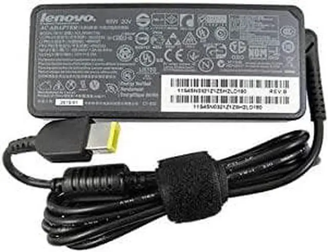 Alt view image 7 of 7 - For Lenovo ThinkPad 65W Laptop AC Adapter Charger 0A36258 (Slim Tip) 20V 3.25A