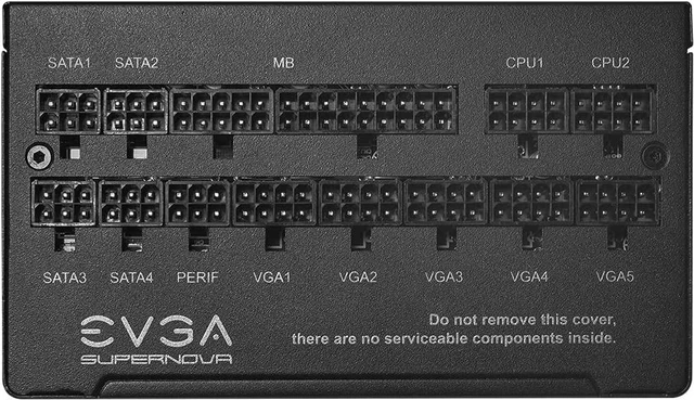 Alt view image 5 of 7 - EVGA 1000 GT, 80 Plus Gold 1000W, Fully Modular, Eco Mode with FDB Fan, 100% Japanese Capacitors, 10 Year Warranty, Includes Power ON Self Tester, Compact 150mm Size, Power Supply 220-GT-1000-X1