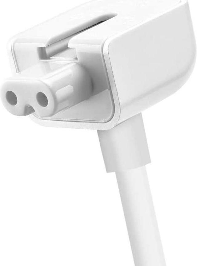 Alt view image 3 of 5 - Ostrich Replacement Power Adapter Extension Cord Wall Cord Cable Compatible for Apple Mac iBook MacBook Pro MacBook Power Adapters 45W, 60W, 85W MagSafe 1 or MagSafe 2 Models