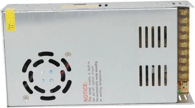 Alt view image 3 of 7 - MENZO 12v 30a Dc Universal Regulated Switching Power Supply 360w for CCTV, Radio, Computer Project