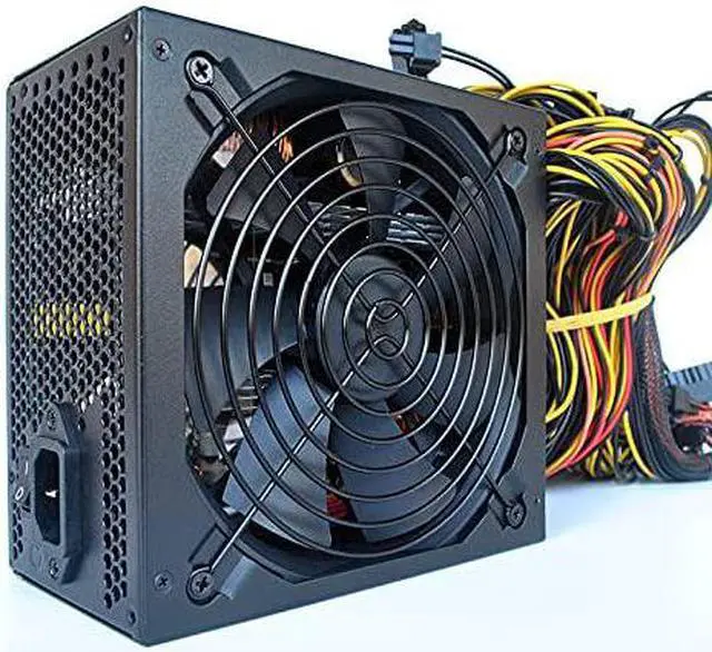 Main image of Bitcoin Miner 1800w Power Supply, 110V-1600w PSU Mining Power Supply, Power Supply for Mining Rig, 12V Power Supply, Mining Rig Power Supply Support 8 GPUsDesigned for US Voltage 110V