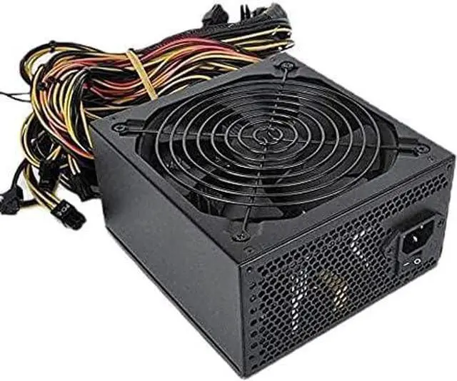 Alt view image 3 of 7 - 2000W Mining Power Supply Support 8 GPUs GPU Mining Rig, ETH Miner, Active PFC, PC 2000W Mining Power Supply PSU for 8 GPU ETH Rig Ethereum Miner Designed 110V-220V