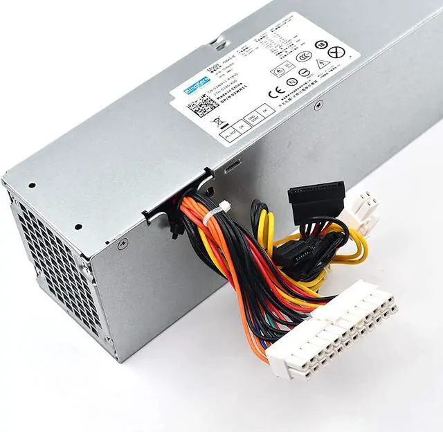 Alt view image 3 of 7 - Bingkers. New 240W H240AS-00 Power Supply Fit for Dell OptiPlex 390 790 960 990 3010 7010 9010 Small Form Factor SFF System Desktop Computer 3WN11, L240AS-01