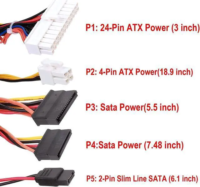 Alt view image 7 of 7 - Bingkers. New 240W H240AS-00 Power Supply Fit for Dell OptiPlex 390 790 960 990 3010 7010 9010 Small Form Factor SFF System Desktop Computer 3WN11, L240AS-01