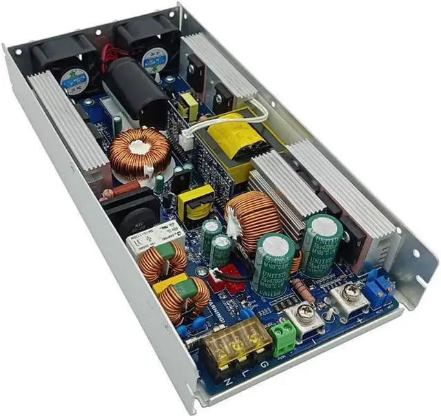 Alt view image 4 of 7 - JINGMAIDA Switching Power Supply 1000W 100-240V AC to DC 60V 16.6Amp 1000W Power Supply with PFC for CCTV, Radio, Computer Project, LED Strip Lights, 3D Printer