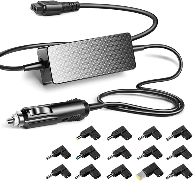 Main image of 100W Universal 12V-24V DC Car Charger Adapter for IBM, HP, Toshiba, LG Laptops, Soundbar, Monitor, TV, JBL Speaker & Power Station