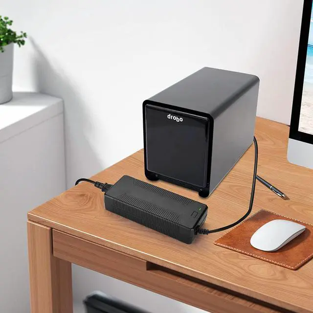 Alt view image 2 of 7 - 12v Power Supply is Compatible with The Drobo Power Supply 5D 5D2 5D3 5C 5N
