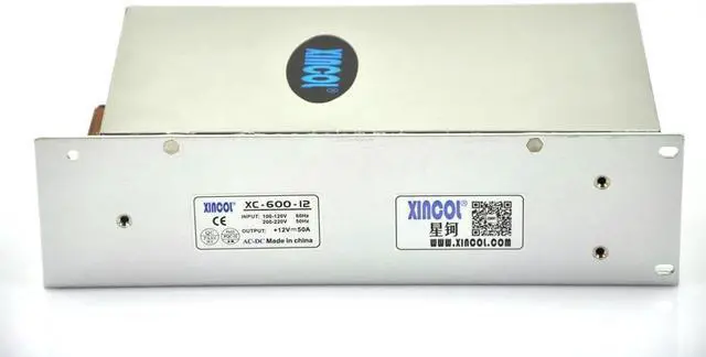 Alt view image 7 of 7 - AC-DC SMPS AC110V/220V to DC12V 50A 600W Switched Mode Switching Power Supply (SMPS) Transformer Driver Adapter for LED Strip Light