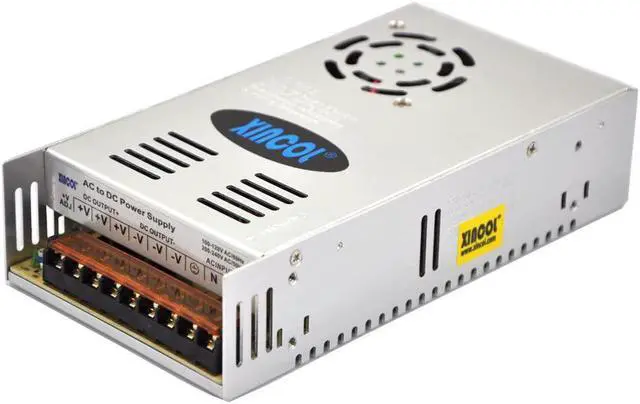 Alt view image 3 of 7 - XINCOL AC to DC Converter AC110V/220V to DC12V 30A 360W Switched Mode Switching Power Supply (SMPS) Transformer Driver Adapter for LED Strip Light