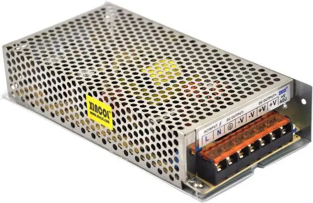 Alt view image 3 of 5 - XINCOL AC to DC Converter AC110V/220V to DC12V 15A 180W Switched Mode Switching Power Supply (SMPS) Transformer Driver Adapter for LED Strip Light