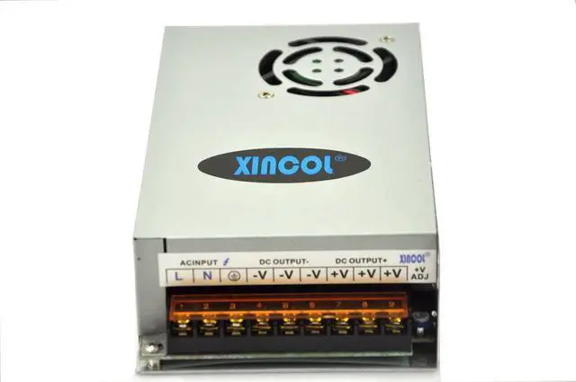 Alt view image 3 of 6 - XINCOL AC to DC Converter AC110V/220V to DC12V 20A 240W Switched Mode Switching Power Supply (SMPS) Transformer Driver Adapter for LED Strip Light with Built-in Fan