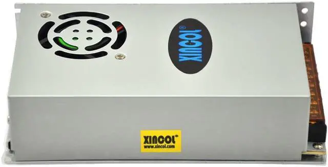 Alt view image 4 of 6 - XINCOL AC to DC Converter AC110V/220V to DC12V 20A 240W Switched Mode Switching Power Supply (SMPS) Transformer Driver Adapter for LED Strip Light with Built-in Fan