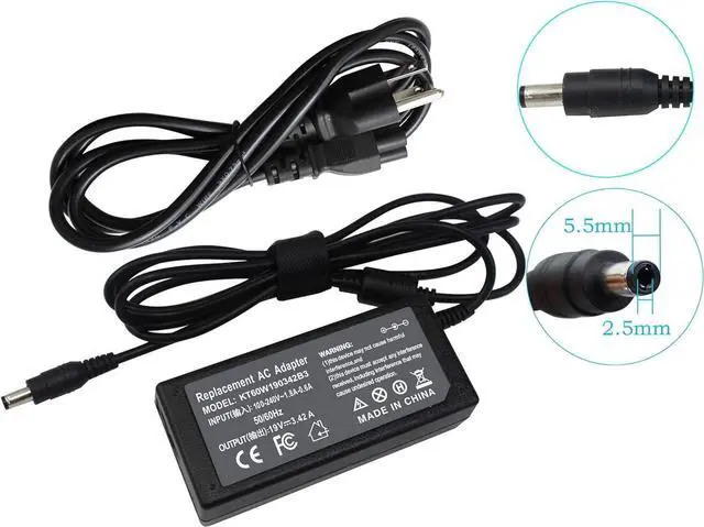 Alt view image 4 of 6 - FLYTEN 65W AC Adapter Charger for Toshiba Satellite L645 L655 L655D L745 L755 L775 L855 A665 A205 A105 C55 C55D C655 C675 C850 C855 PA3822U PA3714U PA3917U PA5177U-1ACA Laptop Power Supply Cord