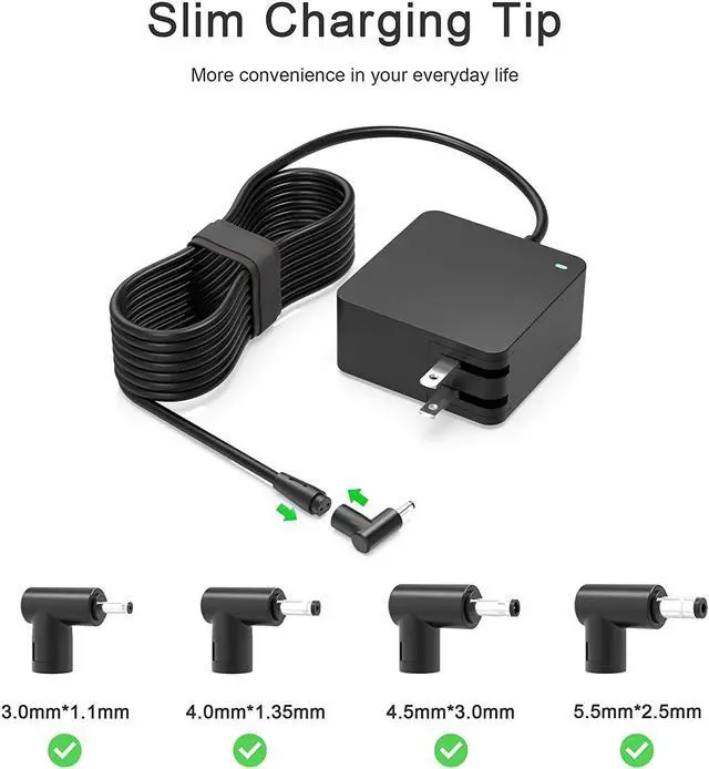 Alt view image 4 of 7 - 65W 45W AC Charger Fit for Asus Laptop (Check The Product Details Page for Models)