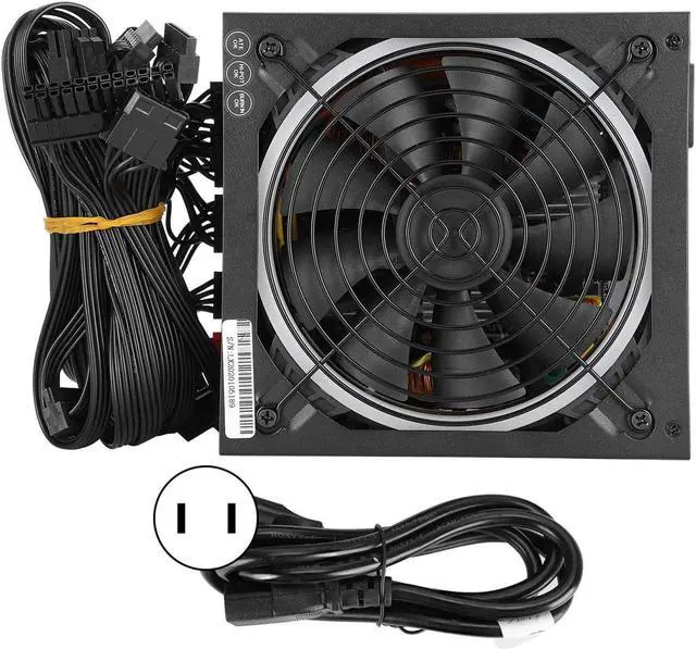 Main image of Power Supply Module, Low Energy Consumption Durable 600W Computer Power Supply, Strong for Computer Desktop (US Plug 100240V)
