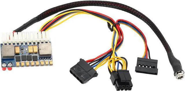 Alt view image 3 of 7 - Exanko ATX PSU 19V 200W Pico ATX Switch Mining PSU 24Pin Itx to ATX Pc Power Supply for Ssd Pc Computer