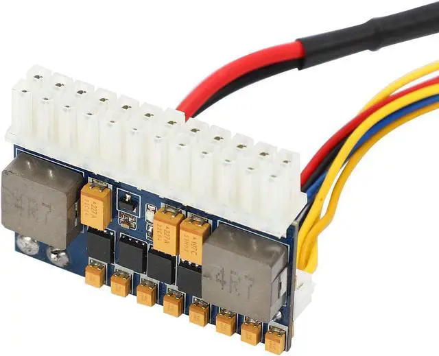 Alt view image 6 of 7 - Exanko ATX PSU 19V 200W Pico ATX Switch Mining PSU 24Pin Itx to ATX Pc Power Supply for Ssd Pc Computer
