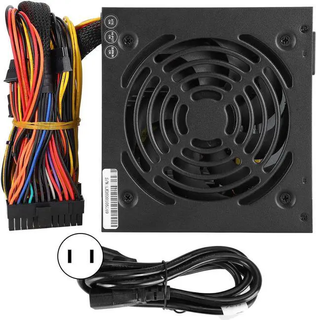 Alt view image 2 of 7 - Consumption Power Supply, 500W Power Supply Adjustable Convenient for PC(#2)