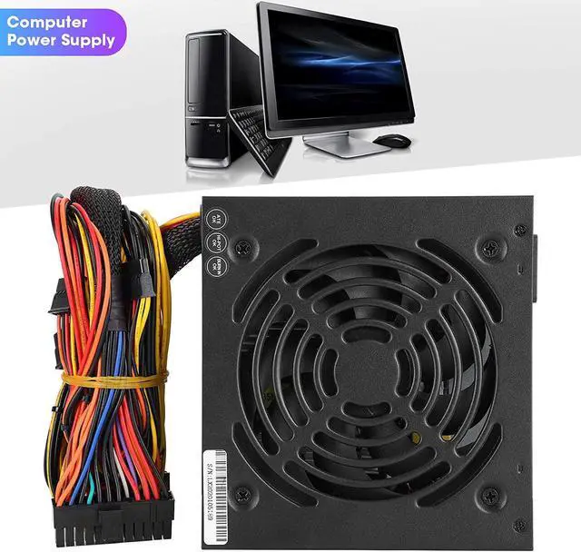 Alt view image 5 of 7 - Power Supply, Low Energy Consumption Computer Power Supply, Adjustable Quick for Computer Office Desktop Home(#2)