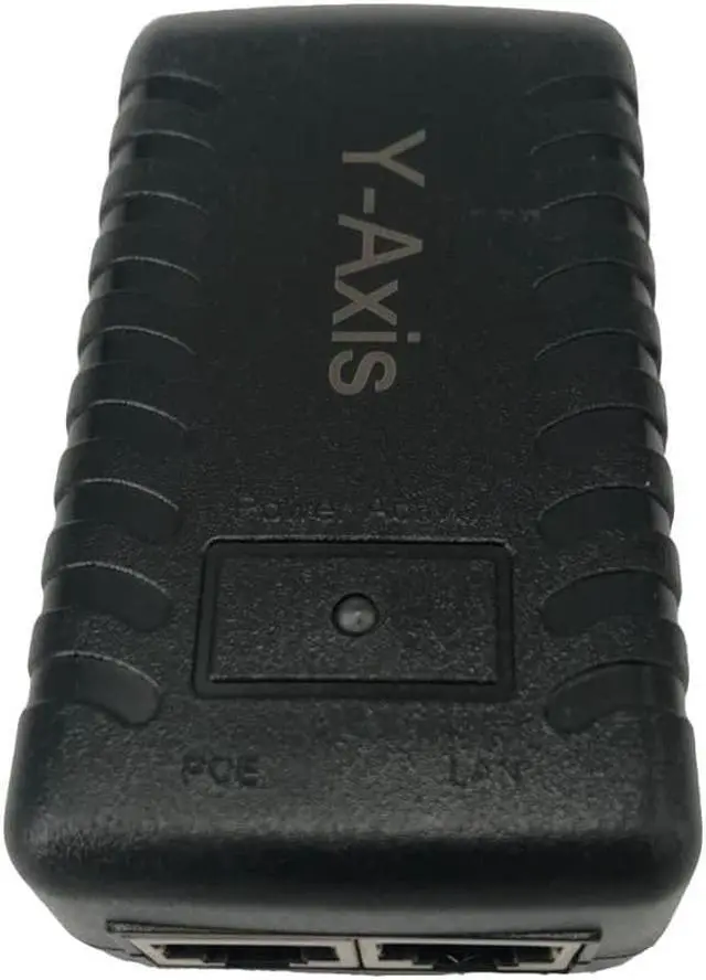 Alt view image 2 of 5 - 20 Pack Y-Axis Wall Plug PoE Injector Power Over Ethernet Supply 48V 0.5A for Security IP Camera