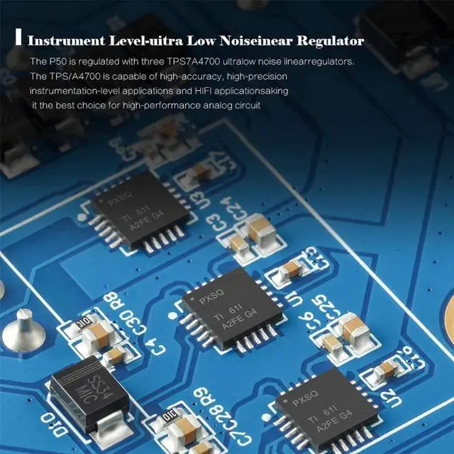 Alt view image 3 of 7 - Topping P50 Linear Power Supply for Topping D50/D50s/DX3 Pro/A50