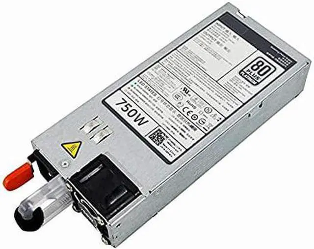 Main image of UpBright New 750W 80 Plus Platinum Power Supply Unit Compatible with Dell F750E-S0 D750E-S1 05RHVV 6W2PW 5NF18 9PXCV PowerEdge R930 R730XD R630 R530 R720 R520 T630 T430 T420 PowerVault NX3230 NX3330