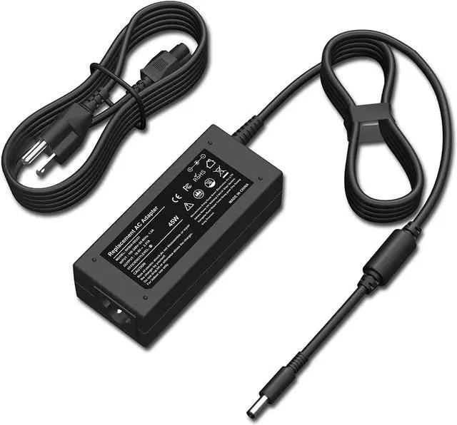 Main image of 45W 4.5mm Tip AC Adapter Laptop Charger Compatible with Dell Inspiron 11 13 15 3000 5000 Series Inspiron 3452 5458 3565 3157 3451 3153 5455 5555 5568 3573 7348 7350 XPS 11 9P33 L321X L322X Power Cord