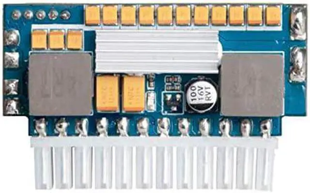 Alt view image 6 of 7 - OVBBESS 450W 24Pin 12V Input 450W Output Realan ITX Pico PSU ATX PC Switch - ATX Power Supply for Computer