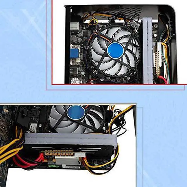 Alt view image 5 of 7 - OVBBESS 450W 24Pin 12V Input 450W Output Realan ITX Pico PSU ATX PC Switch - ATX Power Supply for Computer