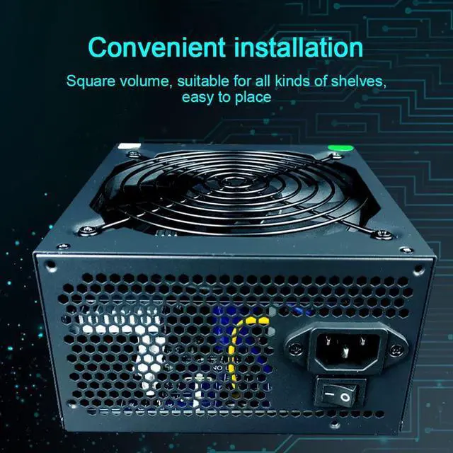 Alt view image 3 of 7 - Mining Power Supply Computer Power Adapter, 1800W Psu Atx Mining Power Supply 180V-265V Eth Asic Bitcoin Miner Ethereum Mining Power Supply Support 8 Graphics Card