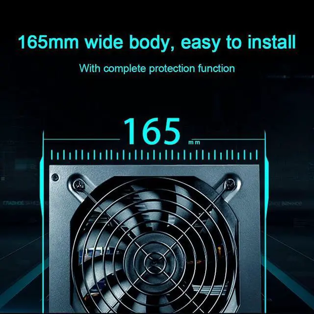 Alt view image 2 of 7 - Mining Power Supply Computer Power Adapter, 1800W Psu Atx Mining Power Supply 180V-265V Eth Asic Bitcoin Miner Ethereum Mining Power Supply Support 8 Graphics Card