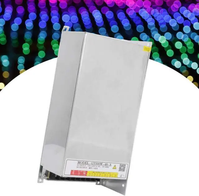 Alt view image 7 of 7 - 500W 48V 11A Universal Switching Power Supply with Galvanized Aluminum Shell for LED Strip, Engraving Machine Switching Power Supply