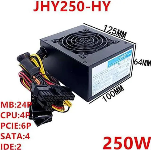 Alt view image 4 of 4 - PSU for Jhyqyit SFX MATX HTPC 250W Power Supply JHY250-HY