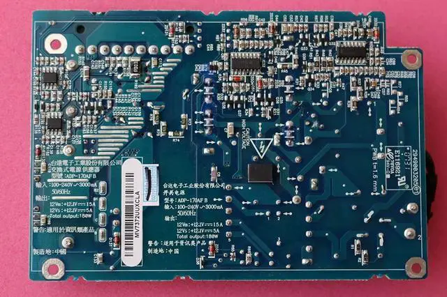 Alt view image 3 of 5 - Replacement 180W Power Supply Charge Board for APPLE 20" iMac A1224 Power Supply 614-0420, 614-0426 ADP-170AF 100V-240V DELTA (MV81) - Mid 2007 to Early 2008