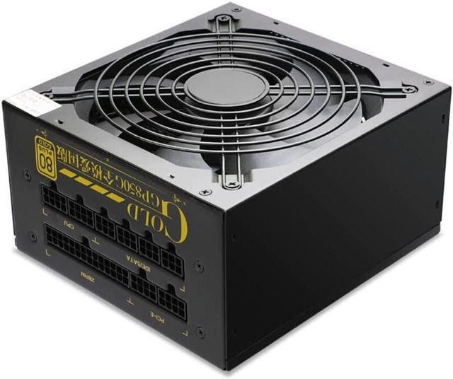 Main image of Desktop Computer Power Supply Rated750w Full Module Silent Game Power Supply with 140mm Fan Computer DIY Accessories