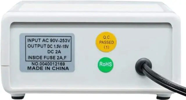 Alt view image 4 of 7 - JT DC Power Supply Variable &Tattoo Power Supply (1.5~15V,2A) -Adjustable DC Regulated Bench Power Supply(High Precision)
