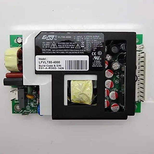 Main image of "EOS Power LFVLT80-4000 Power Supply; AC-DC; 5V@10A, 12V@2A, -5V@0.8A, -12V@0.8A; 90-264V In; Open; LFVLT Series"