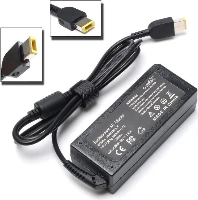 Alt view image 2 of 6 - 65W 20V Laptop Ac Adapter Charger Compatible with IdeaPad S210 U430 U530 Yoga 2 11 11s 13 2 Pro13 13-2191 2191-2XU 2191-33U 59370520 59370528