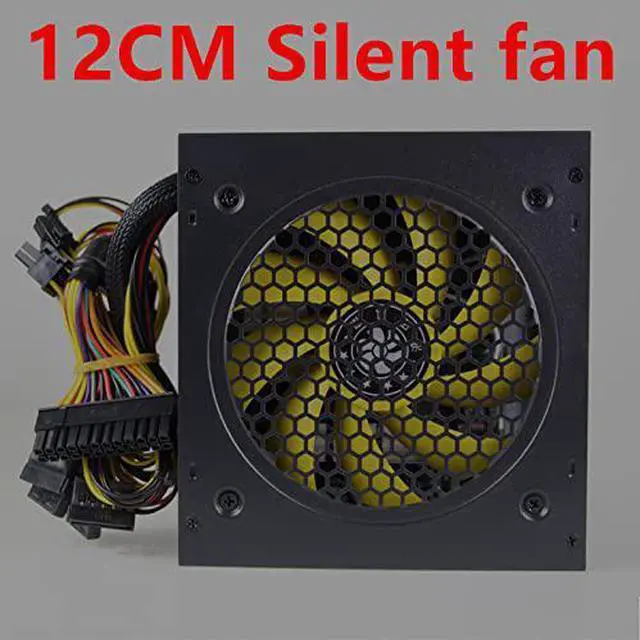 Alt view image 2 of 6 - PC PSU for Gold Empery GPU Silence Rated Power 230W Peak Power 450W Desktop Computer Power Supply ATX-P4-450W