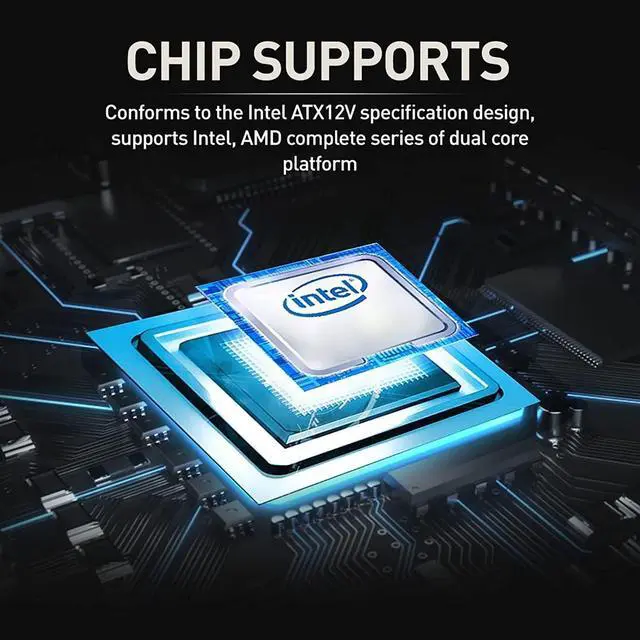 Alt view image 6 of 7 - 800W Multi-Channel PC Power Supply 12cm Fan Computer Power Supply for Intel AMD PC 12V ATX SLI PCI-E Gaming