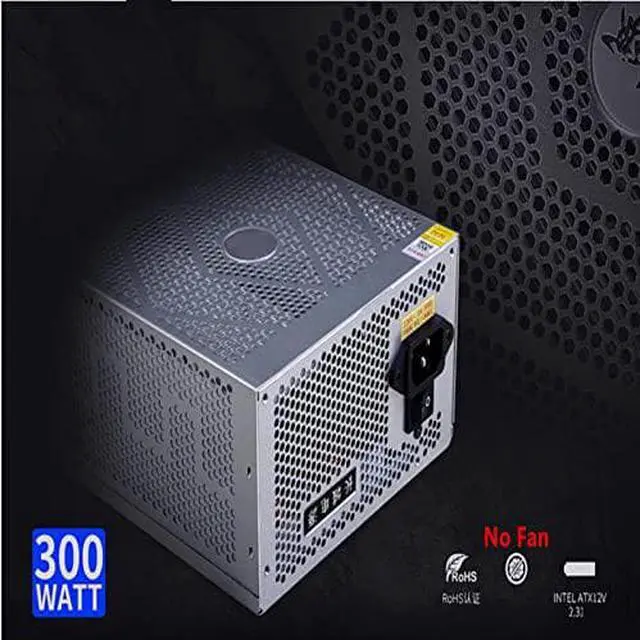 Alt view image 3 of 6 - PC PSU for Great Wall ATX Desktop Silent Fan-Free Computer Power Supply 300W Power Supply GW-ATX400NF