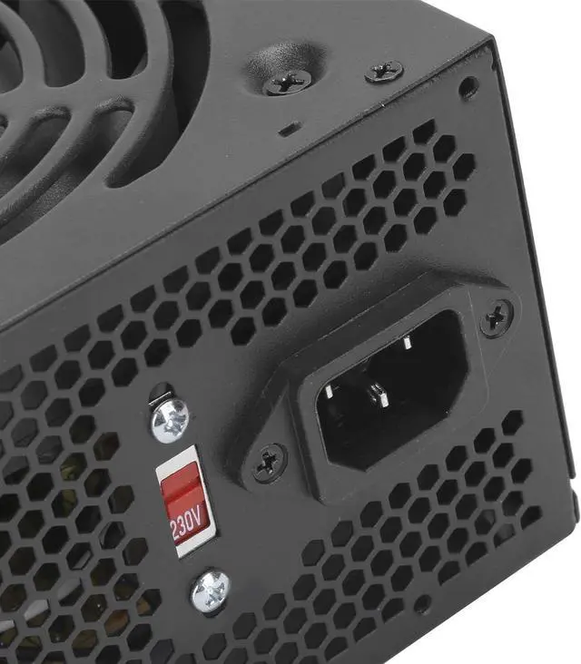 Alt view image 7 of 7 - 250W Power Supply, ATX-250W Adjustable 115/230V Desktop Computer Fan Fully Modular Power Supply, Suitable for Low Energy Consumption, Low Noise Basic Desktop System(US)