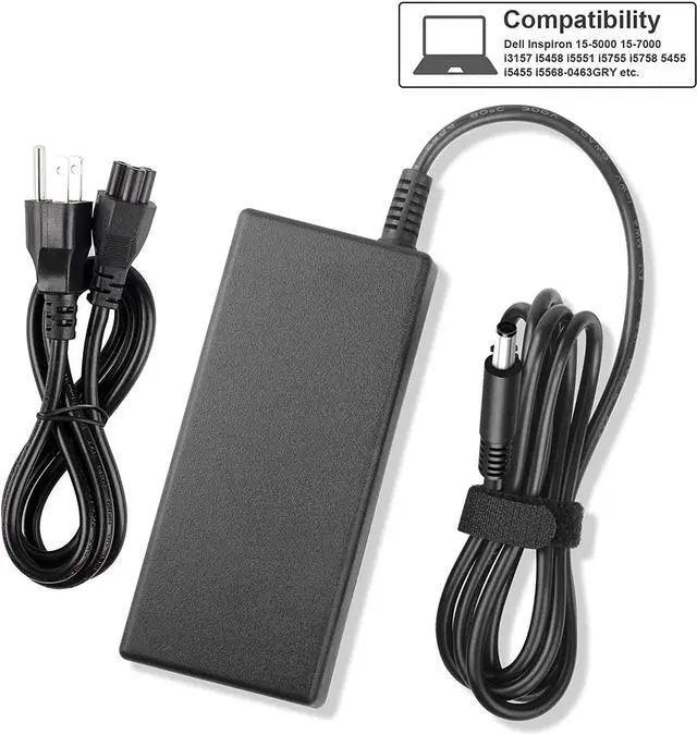 Alt view image 7 of 7 - 45W AC Adapter for Dell Inspiron 11 13 14 15 Laptop Charger 45W(watt) Slim AC Power Adapter(LA45NM140/0KXTTW/0285K) for Dell Inspiron 3000 5000 7000 Series Charger