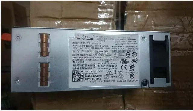 Main image of for T410 Server Power Supply F5XMD H371J G686J 580W A580E-S0 D580E-S0