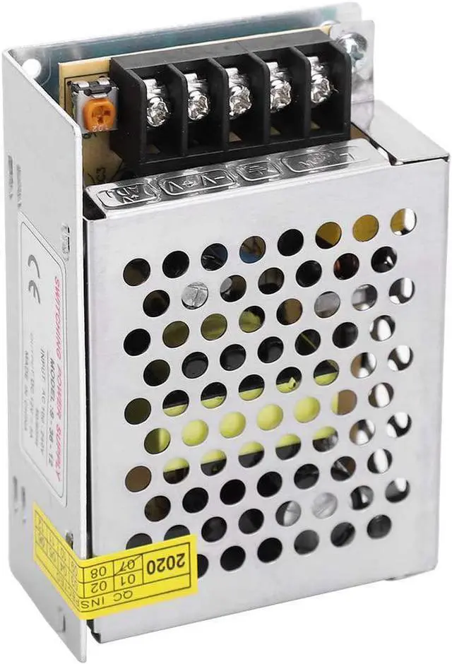 Alt view image 5 of 7 - Switch Power Supply, Multipurpose LED Durable Power Supply Adapter, Professional for Industrial Automation 3D Printer LED Display CCTV(S-36-12 (12V/3A/36W) AC100-240V, Transl)