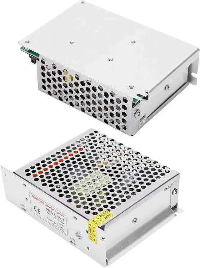 Alt view image 2 of 7 - fosa1 DC 12V Switching Power Supply Drive, DC 12V 25W-350W LED Equipment Reulated Transformer, Low Voltage LED Driver Transformer Module Adapter for LED(S-100-12)