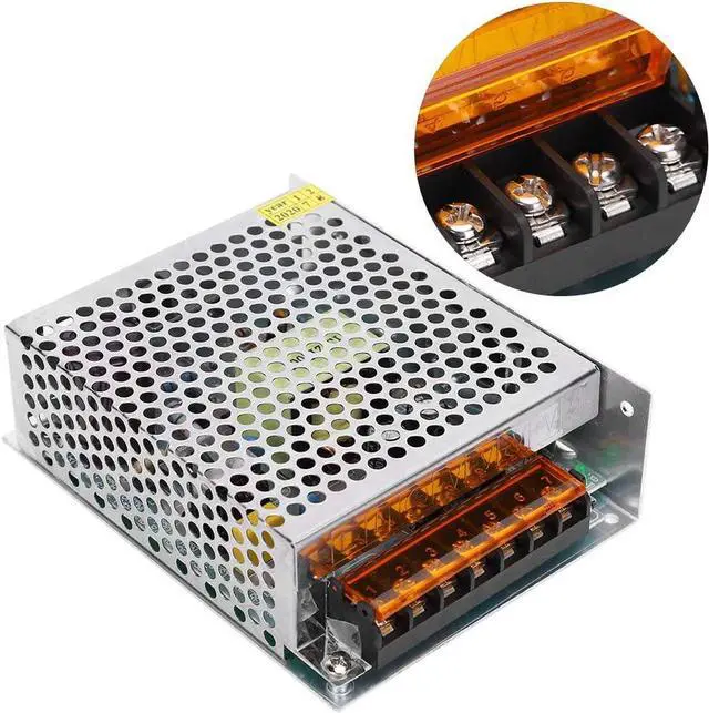 Alt view image 4 of 7 - fosa1 DC 12V Switching Power Supply Drive, DC 12V 25W-350W LED Equipment Reulated Transformer, Low Voltage LED Driver Transformer Module Adapter for LED(S-100-12)