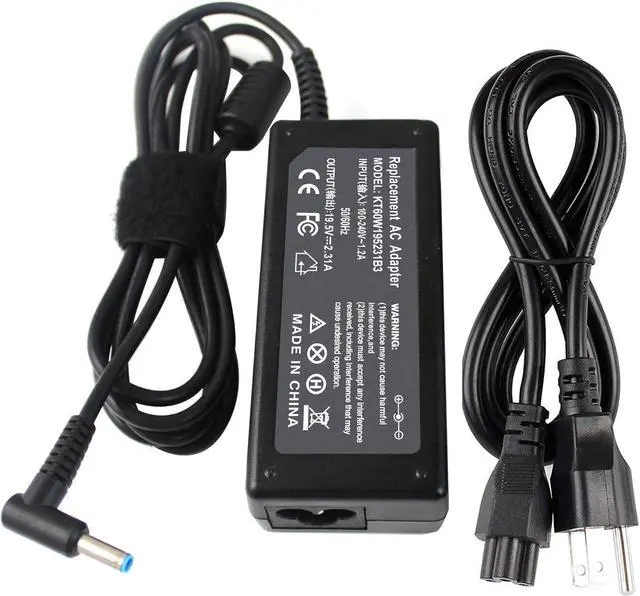 Alt view image 5 of 6 - 45W Laptop Charger for HP 255 250 G5 G6 G7 15-f009wm 15-ab019na 15-r132wm Pavilion x360 15-f272wm 15-f387wm Elitebook 840 ProBook 250 255 256 Envy 360 13-ay0xxx Series Chromebook 14-x Series