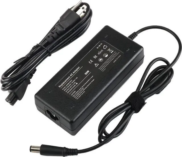 Alt view image 7 of 7 - 90W AC Adapter Laptop Charger for Hp Elitebook 8460p 8470P 8440P 8760p 8460w 8770w 2760p 2170p HP Pavilion 20" 23'' 32" All-in-One Desktop PC Probook 4520s 4530s 4540s 6570B 6470B 6550B Power Supply